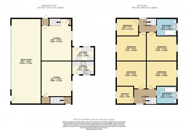 Floorplan for Reynolds Street, Warrington, WA4