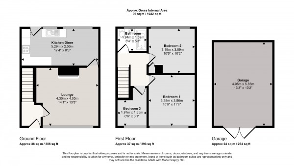 Floorplan for Heys Avenue, Swinton, M27