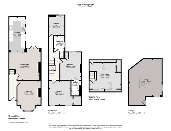 Floorplan for Worsley Road, Swinton, M27