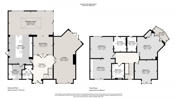 Floorplan for Lambton Road, Worsley, M28