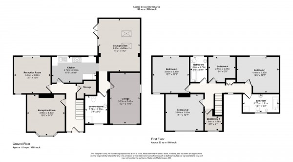 Floorplan for Hampton Road, Cadishead, M44